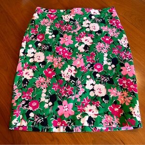 J. Crew Floral Skirt
